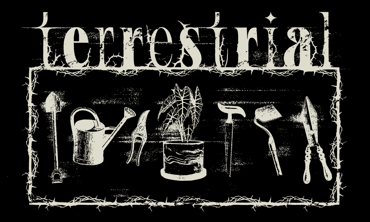 Goth Garden T-shirt x Piper Ferrari | Terrestrial