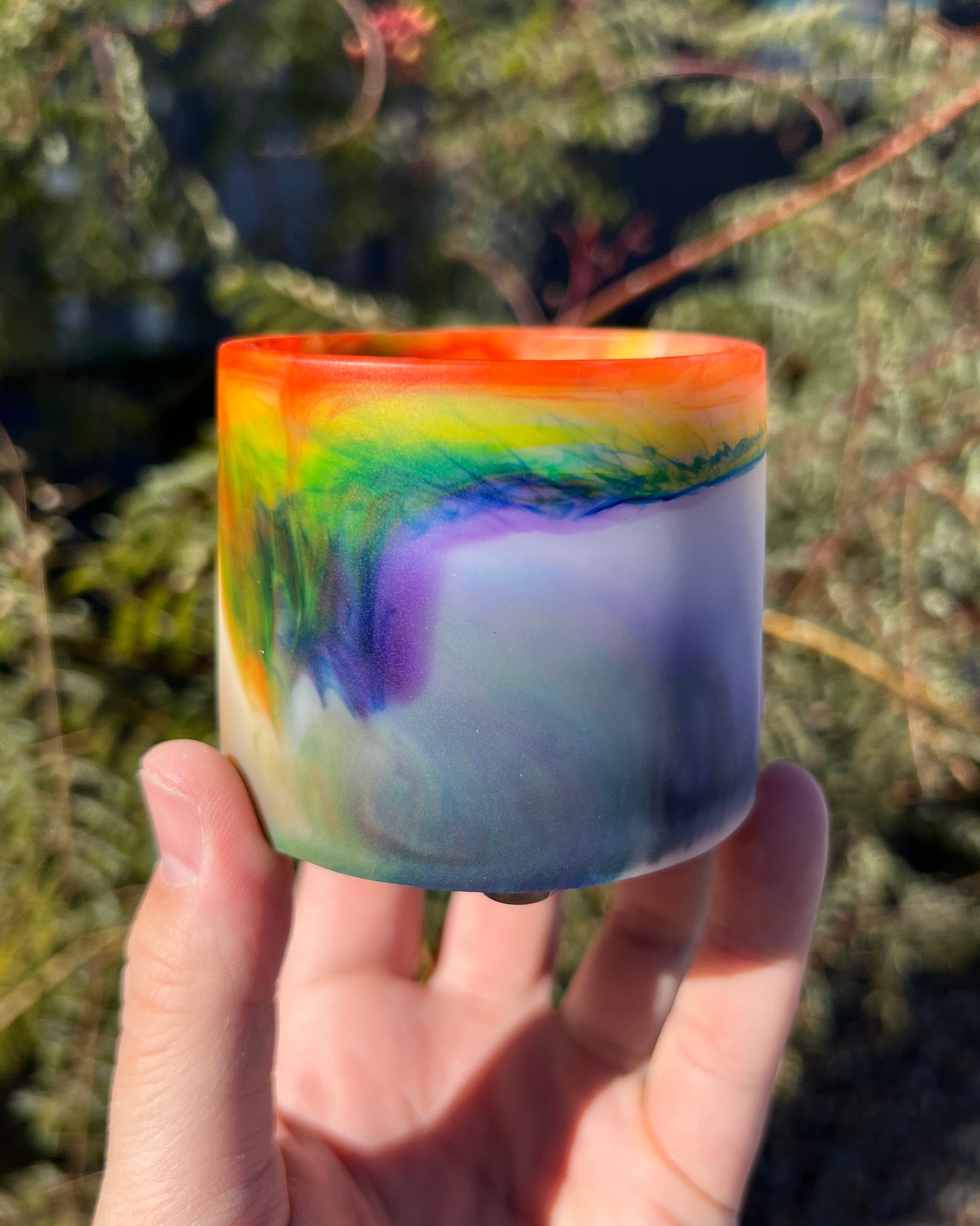 Plant Pot - Color Explosion Rainbow Mini