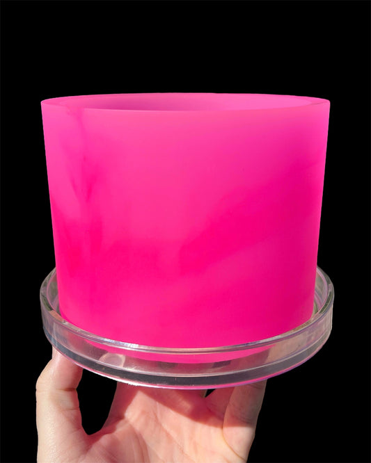 Plant Pot - Hot Pink Monochromatic