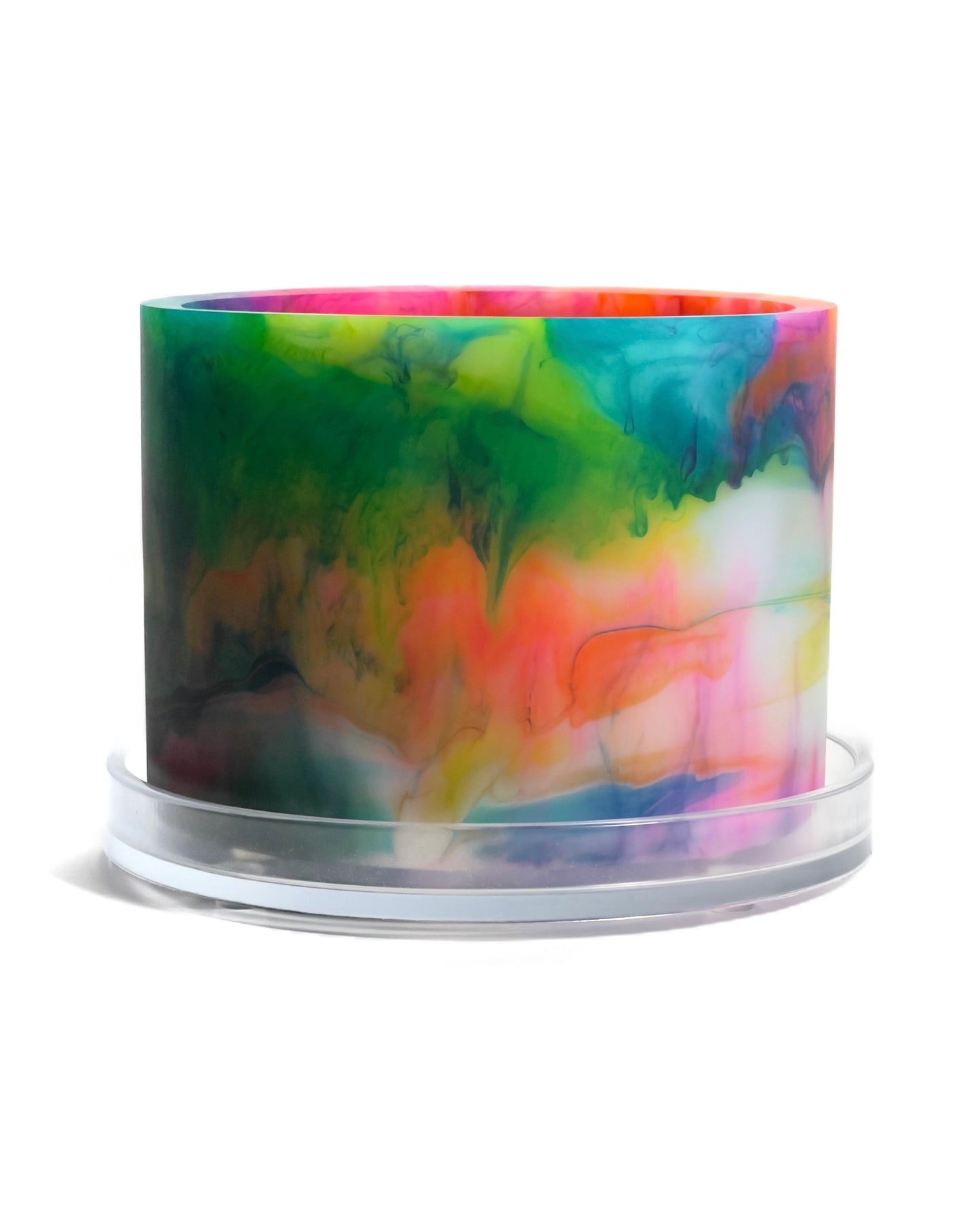 Color Explosion Resin Planter - 6 Inch Handmade Plant Pot | Terrestrial (Copy)