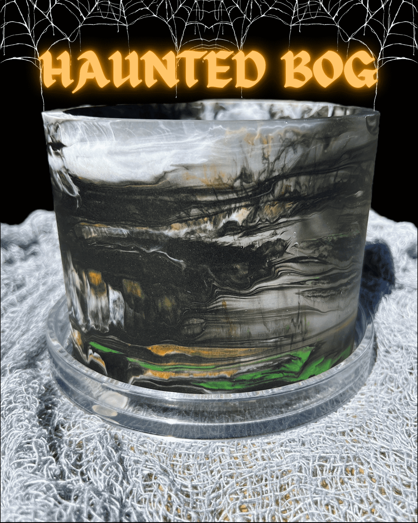 Halloween-plant-pot-black-grey-spooky-haunted-bog