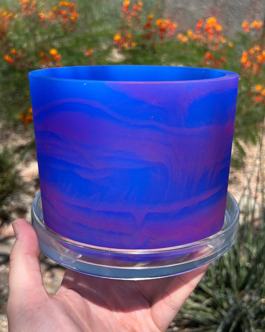 Plant Pot - Sapphire Blue | Hot Pink