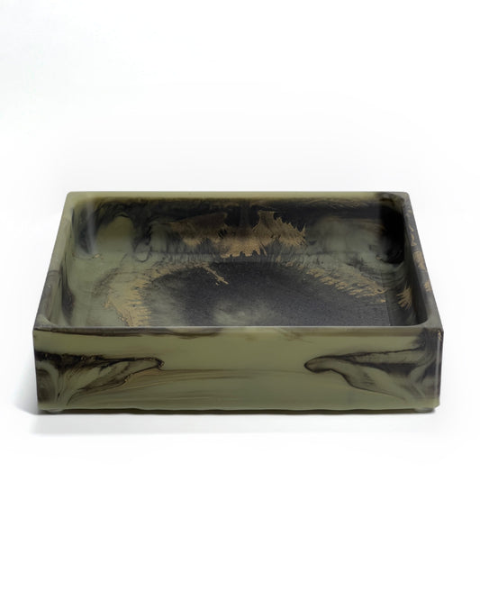 Catch All Tray - Sage, Gold, & Black | Terrestrial