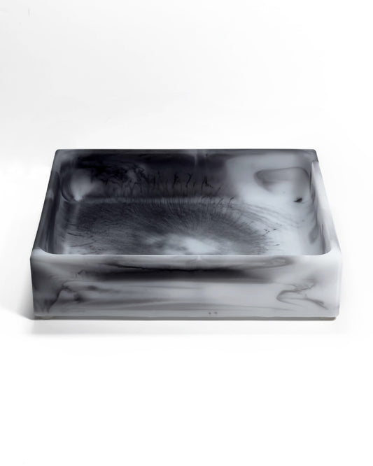 Catch All Tray - White & Black | Terrestrial