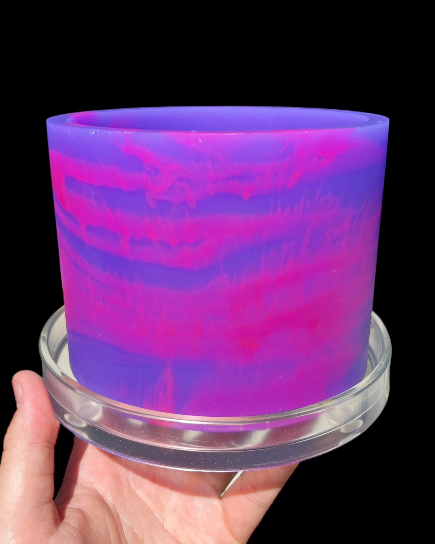 Plant Pot - Violet | Hot pink Rorschach