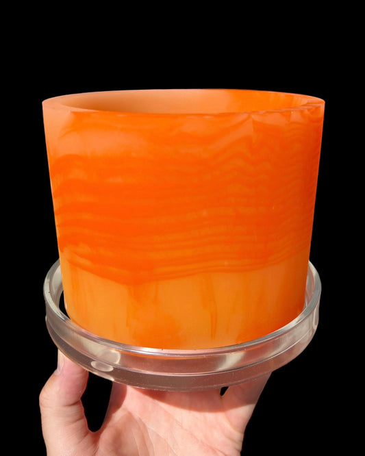 Plant Pot - Orange Monochromatic