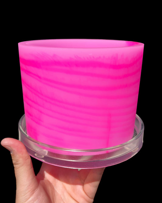 Plant Pot - Hot Pink Monochromatic