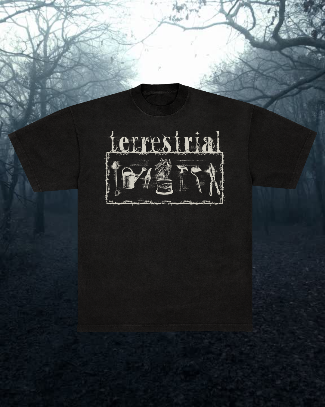 Goth Garden T-shirt x Piper Ferrari | Terrestrial