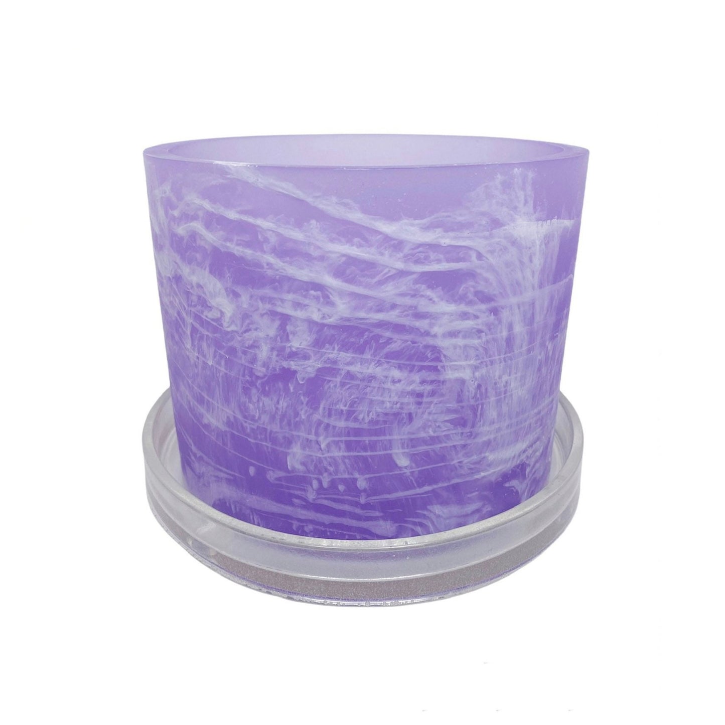 Plant Pot - Lavender Purple | White Rorschach